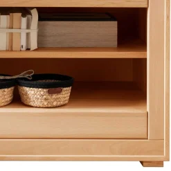 Wohnen Tv & Hifi-Möbel|Tv & Hifi-Möbel*130x62x46 TV-Board aus Kernbuche Massivholz - Sarosca