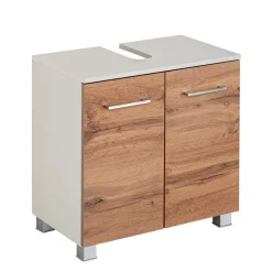 Wohnen Waschtisch|Waschbeckenunterschränke*60x54x35 Unterbeckenschrank mit Doppeltür - Tonra