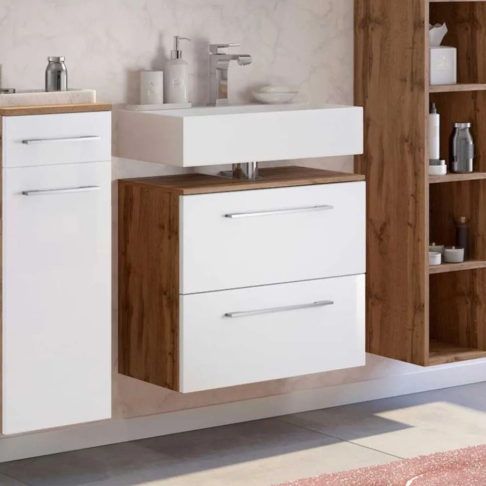 Wohnen 60x54x35 Unterbeckenschrank stehend oder hängend - Yazemina