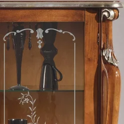 Wohnen Italienische Möbel|Esszimmerschränke*107x120x40 Vitrine im Italienischen Stil - Carlenna
