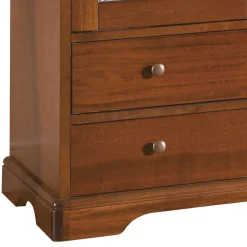 Wohnen 94x179x38 Vitrinenschrank im klassischen Stil - Lemerzi