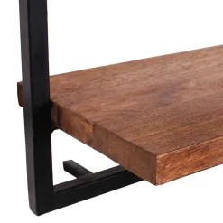 Wohnen Wohnzimmer-Regale|Esszimmerregale*65x25x35 Wandboard aus Holz & Altmetall - Mendoza