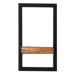 Wohnen Esszimmerregale|Regale*20x35x25 Wandregal aus Massivholz & Metall - Mendoza II