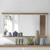 Wohnen Spiegel|Flurspiegel*142x74x16 Wandspiegel mit Landhaus Design - Sinolita