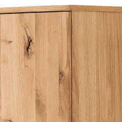 Wohnen Esszimmer-Vitrinen*45x149x37 Wandvitrine in Eiche Bianco - Crupean