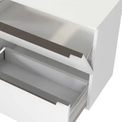 Wohnen 60x55x35 Waschbeckenschrank mit Klappe & Schublade - Livendas I