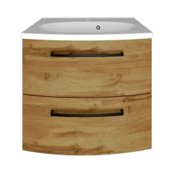 Wohnen Badschränke|Waschtisch*60x54x45 Waschtischkonsole in Wildeiche Optik - Arazony