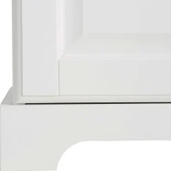 Wohnen 180x84x40 Weißes Sideboard - Landhaus modern - Akbelev