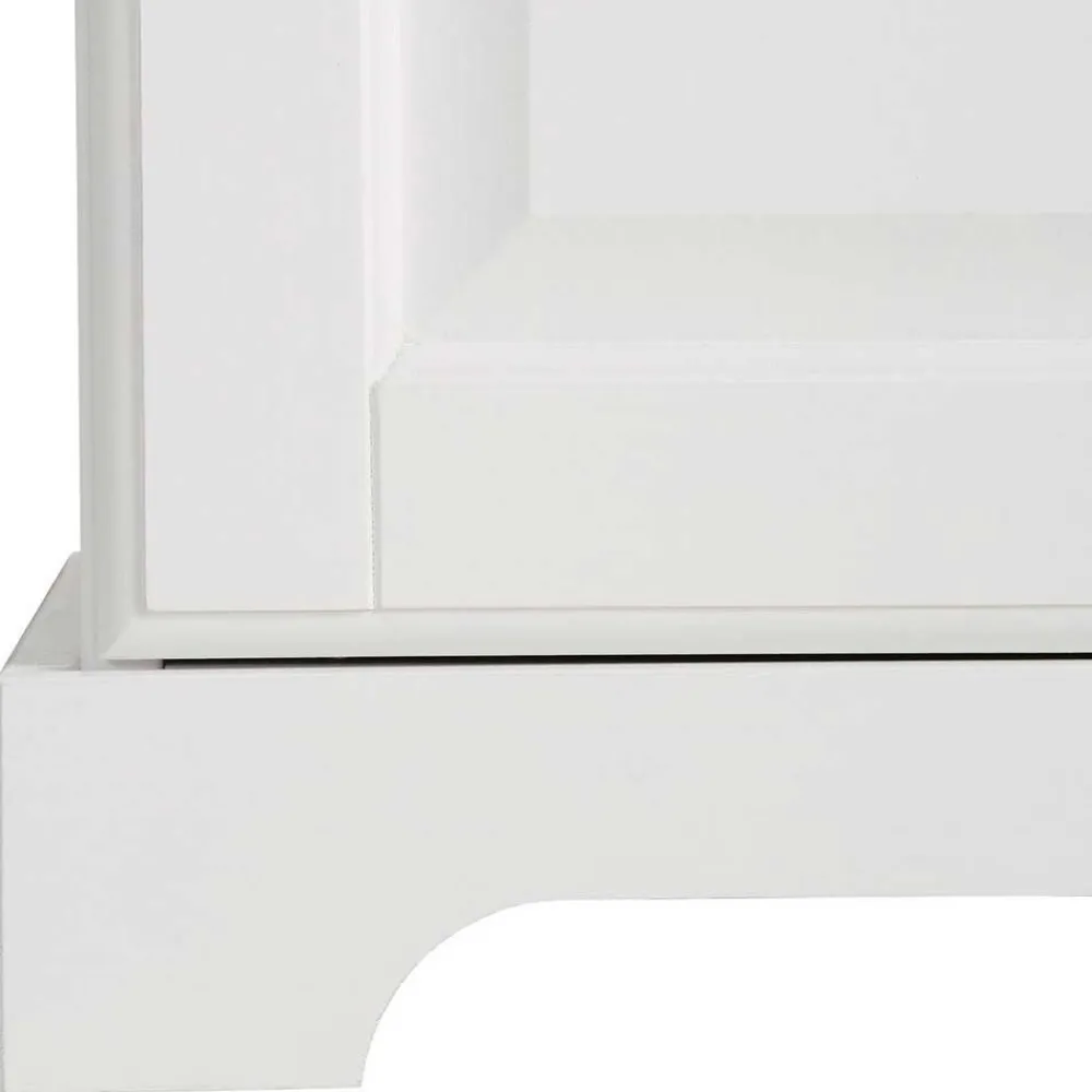 Wohnen 180x84x40 Weißes Sideboard - Landhaus modern - Akbelev