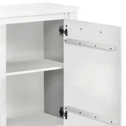 Wohnen Sideboards*170x82x35 Weißes Sideboard auf Sockel - Enzetra