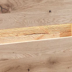 Wohnen Sideboards & Kommoden|Esszimmerschränke*103x152x44 Wildeiche Highboard mit Glaseinsatz - Acmida