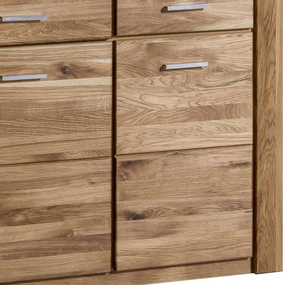 Wohnen Vitrinen|Wohnzimmer-Vitrinen*108x200x40 Wohnraum Schrank aus Wildeiche - Maila