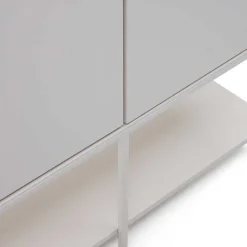 Wohnen 98x160x98 Wohnzimmer Schrank 4-türig & Fach - Dresconio