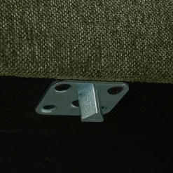 Wohnen 100x44x100 Wohnzimmerhocker in Dunkelgrün - Arraggo