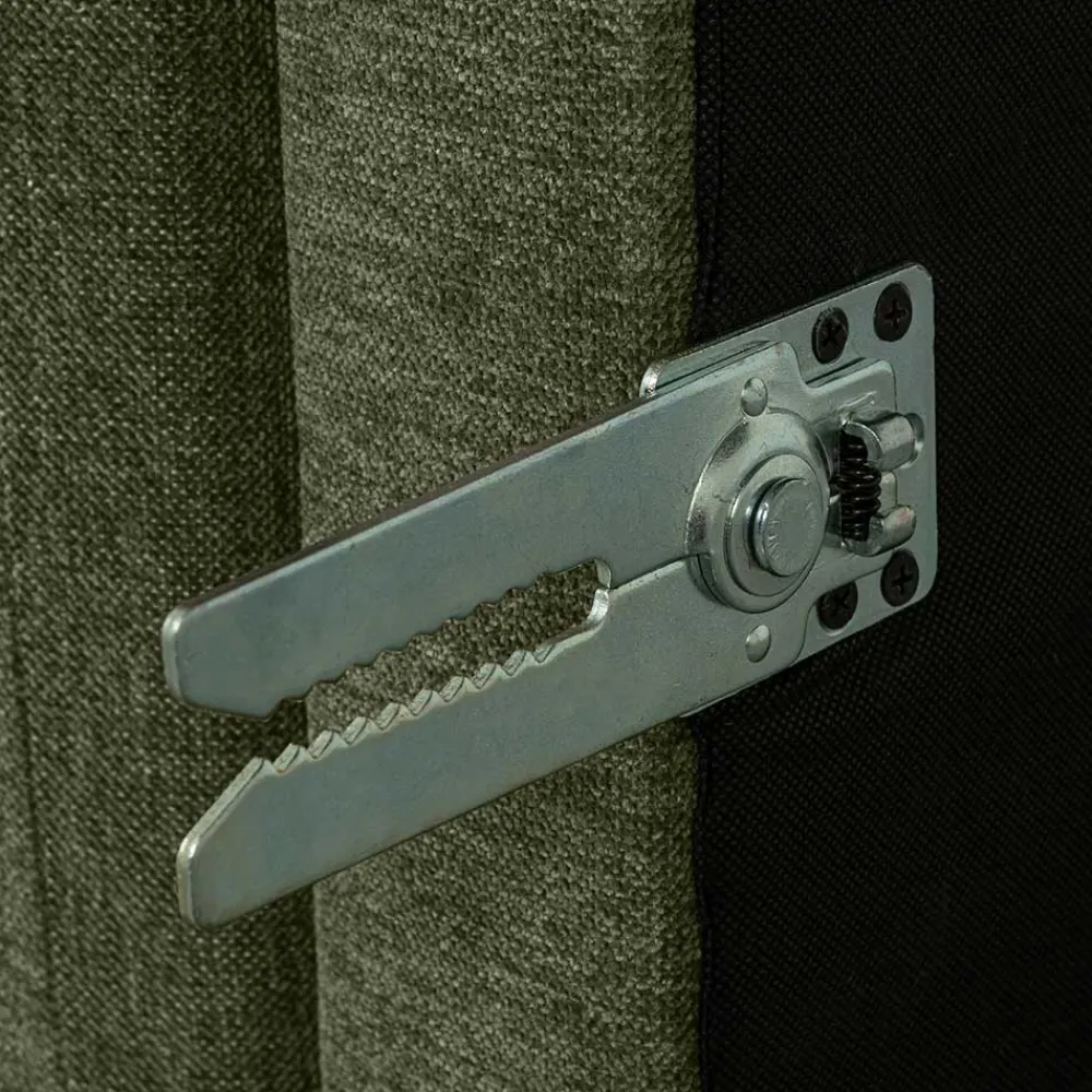 Wohnen 100x44x100 Wohnzimmerhocker in Dunkelgrün - Arraggo