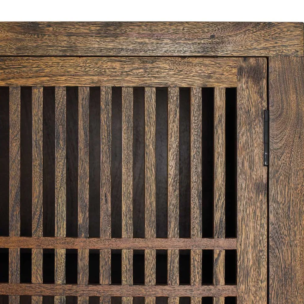 Wohnen Vitrinen|Wohnzimmer-Vitrinen*100x160x45 Wohnzimmerschrank mit zwei Türen - Charin