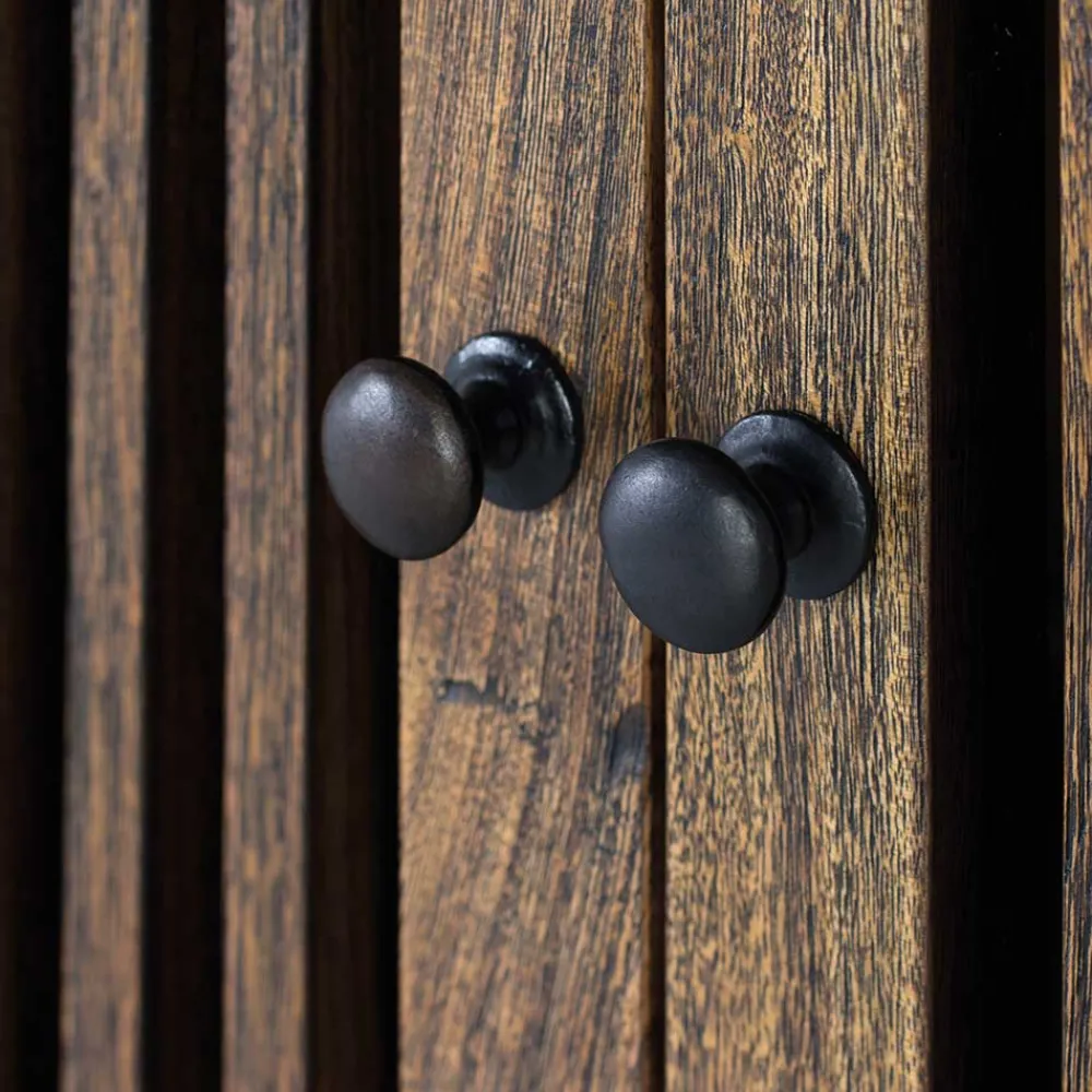 Wohnen Vitrinen|Wohnzimmer-Vitrinen*100x160x45 Wohnzimmerschrank mit zwei Türen - Charin