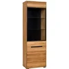 Wohnen 63x197x42 Wohnzimmervitrine 2-türig - Sennya