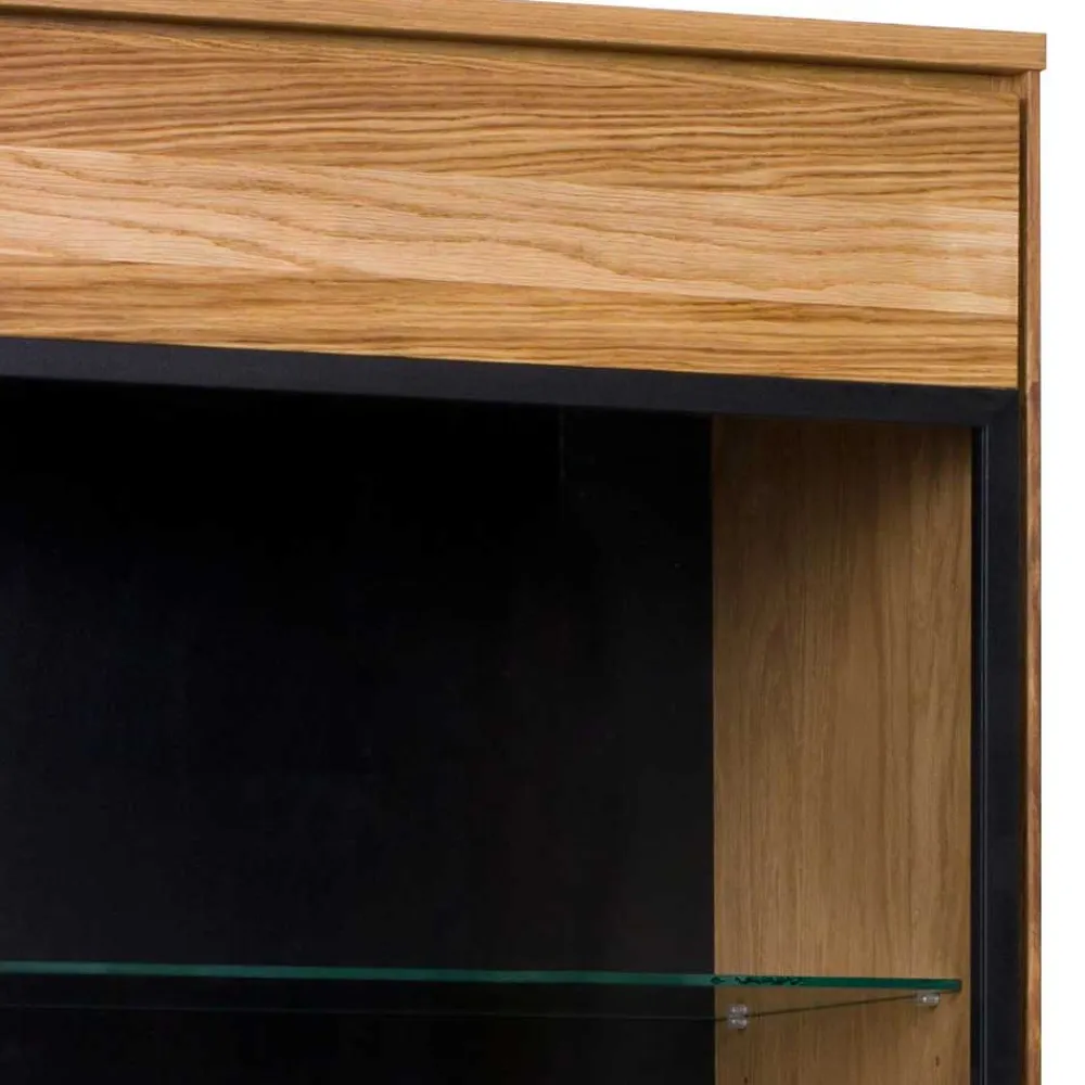 Wohnen 63x197x42 Wohnzimmervitrine 2-türig - Sennya