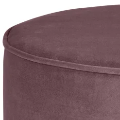 Wohnen Retro Möbel|Hocker*60x36x60 Zylinderförmiger Hocker aus Samt - Jowella