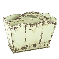 Wohnen Shabby Chic Möbel|Vintage Möbel*Zeitschriftenständer Keopado im Shabby Chic Look