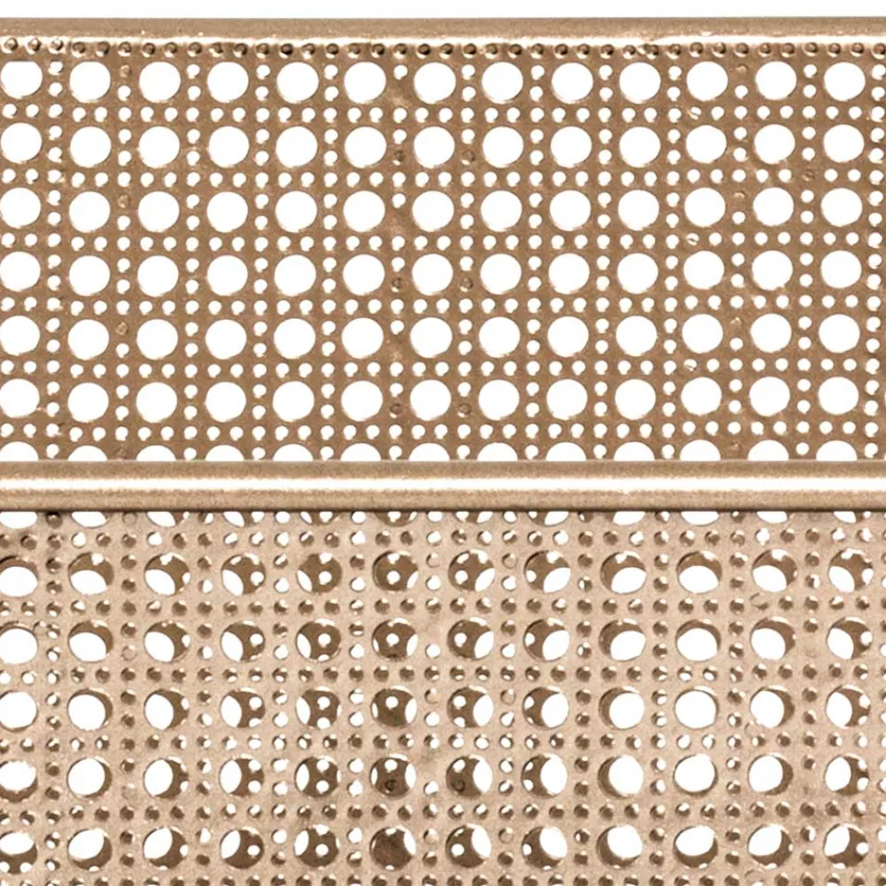 Wohnen Retro Möbel*Zeitungsständer aus Stahl in Gold - Cinema