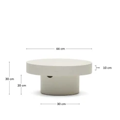 Wohnen Zement Couchtisch für Drinnen und Draussen - Stonya