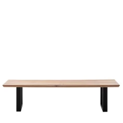 Wohnen Zerreiche Esstischbank mit Schweizer Kante - Osla