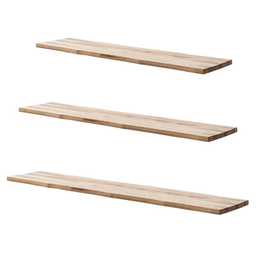 Wohnen Zerreiche Esszimmerbank mit Baumkanten - Lagon