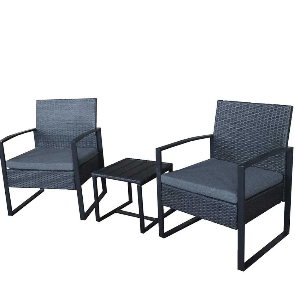 Wohnen Zwei Gartensessel & Beistelltisch - Laki (dreiteilig)