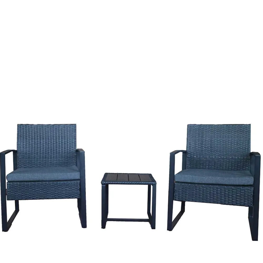 Wohnen Zwei Gartensessel & Beistelltisch - Laki (dreiteilig)