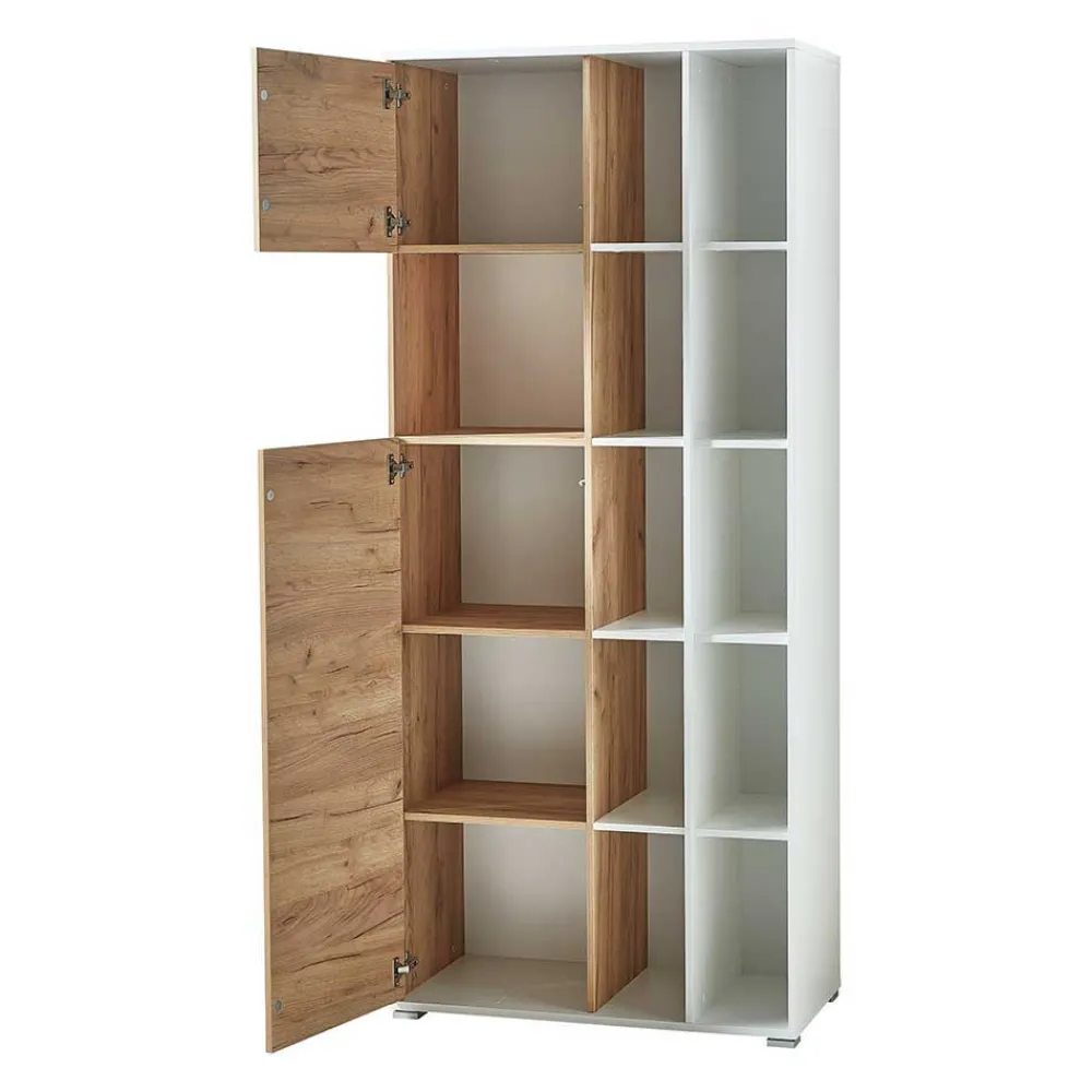 Wohnen Zweifarbige Büromöbel Kombination - Situatica (fünfteilig)