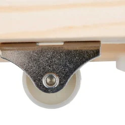 Wohnen Jugendbetten*Zweifarbiges Landhaus Bett aus Holz - Beapta