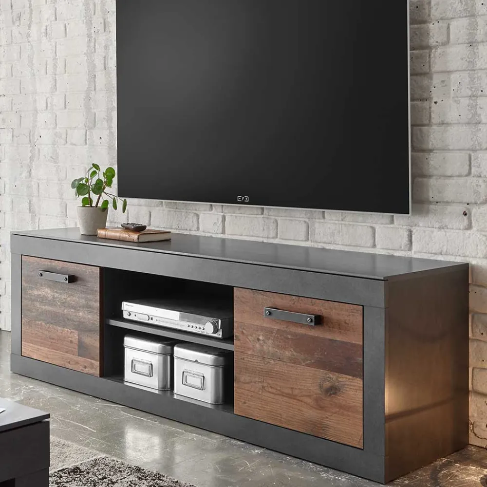 Wohnen Sideboards & Kommoden|Tv & Hifi-Möbel*Zweifarbiges TV Board 153 cm breit - Timuras