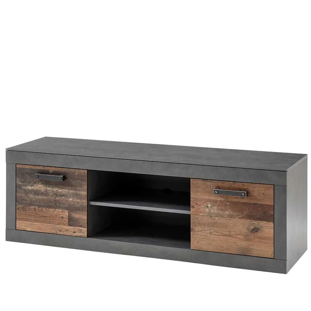 Wohnen Sideboards & Kommoden|Tv & Hifi-Möbel*Zweifarbiges TV Board 153 cm breit - Timuras