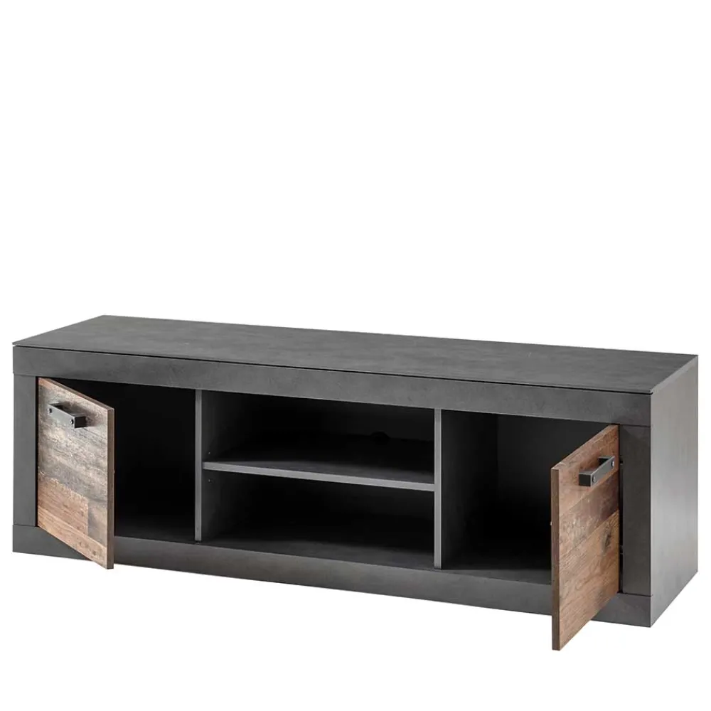 Wohnen Sideboards & Kommoden|Tv & Hifi-Möbel*Zweifarbiges TV Board 153 cm breit - Timuras