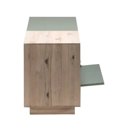 Wohnen Zweifarbiges TV Board mit Gerätefach - Ajevos