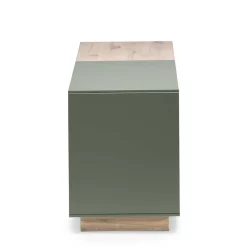 Wohnen Zweifarbiges TV Board mit Gerätefach - Ajevos