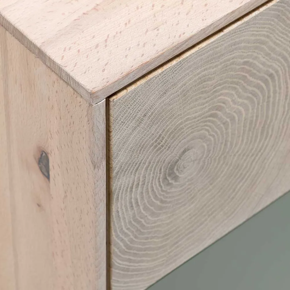 Wohnen Zweifarbiges TV Board mit Gerätefach - Ajevos