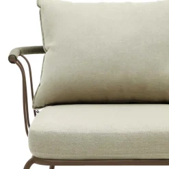 Wohnen Zweisitzer Gartensofa in Braun - Ragusca