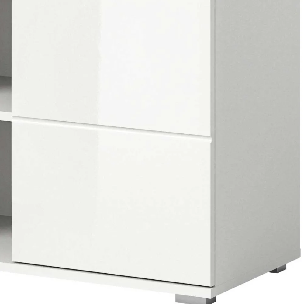 Wohnen Garderoben|Garderoben*Zweiteiliges Dielenmöbel Set Hochglanz - Rugova (zweiteilig)