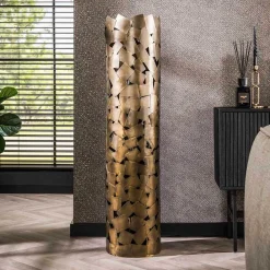 Wohnen Lampen & Leuchten*Zylindrische Stehleuchte in Bronze Antik - Motar